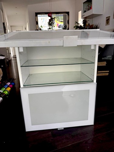 Weißes küchenschrank mit - weißes,