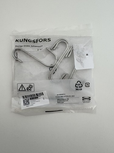 Ikea kungsfors haken 6cm - ikea,